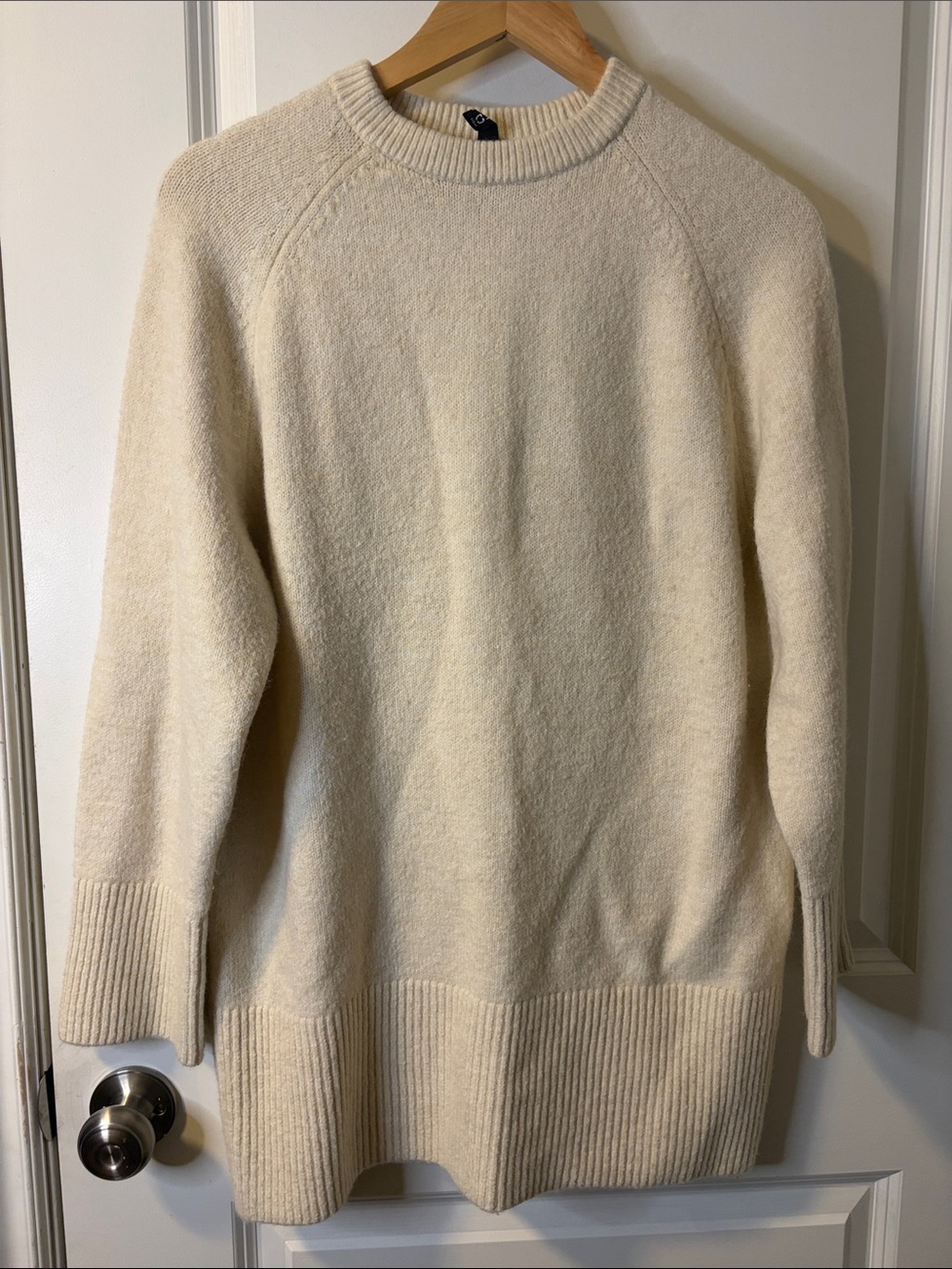 Divided Women's Cream Crewneck Sweater